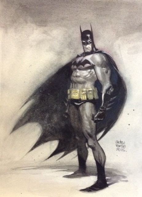 Batman Andrew Robinson Comic Art Batman Art Batman