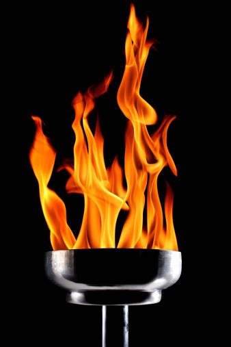 Burning Flaming Torch Stock Photo Download Image Now Istock