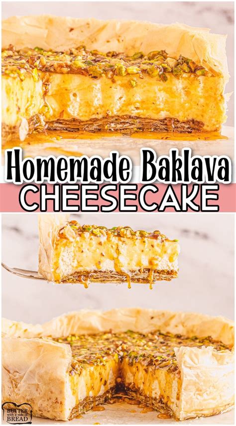 Baklava Cheesecake Is Everything You Love About Baklava In Cheesecake