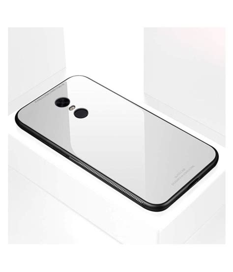 Xiaomi Redmi Note 5 Mirror Back Covers Doyen Creations White 360
