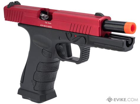 Aps Xtp Gas Blowback Airsoft Pistol Color Candy Apple Red Co2