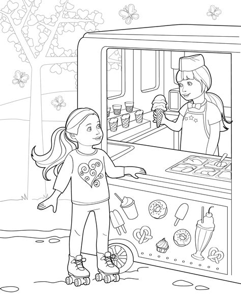 Spreading courage, friendship, compassion and good deeds, american girl has swept the world into an unending love affair. Doll Coloring Books | Our Generation