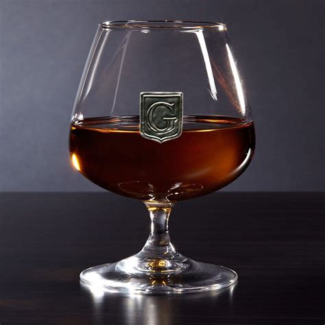 Regal Crested Cognac Brandy Glass