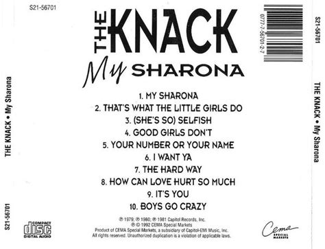 Release My Sharona By The Knack Cover Art Musicbrainz