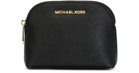Michael Michael Kors Cindy Makeup Bag In Black Lyst