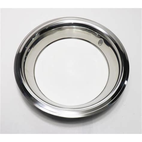 Speedway motors stainless steel beauty ring for 15 inch rally wheel, 2 inch wide. Stainless Steel Beauty Ring for 15 Inch GM Rally Wheel, 3 ...
