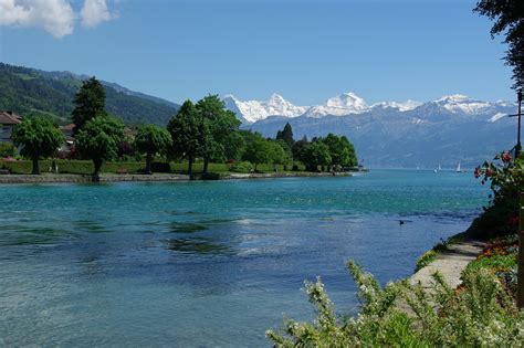 The Perfect Fusion Of Nature And Relaxation Lake Thun In Switzerland