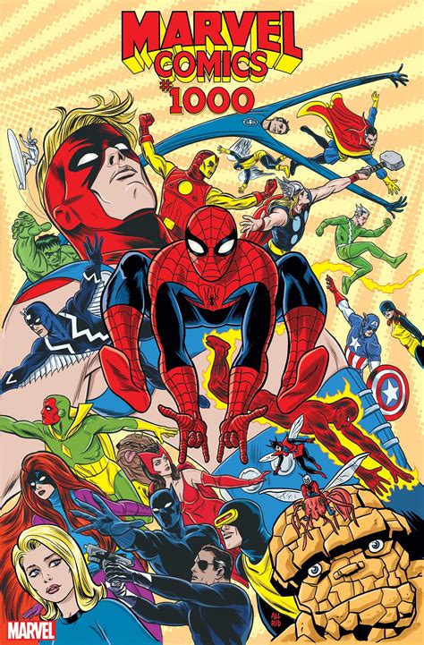Marvel Comics 1000 Allred 60s Cover Fresh Comics
