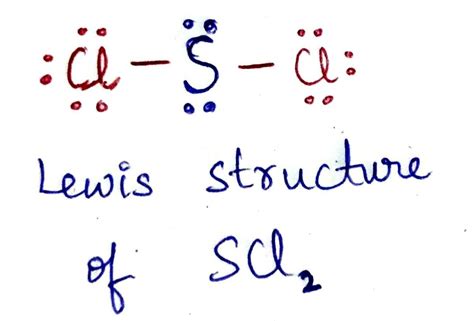 Solved What Is The Lewis Structure Of Scl2 Course Hero