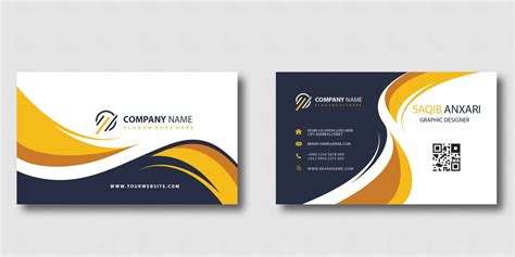 Creative Business Card Template By Saqibanxari Codester