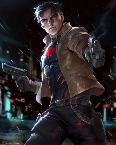 Jason Todd And Red Hood Dc Comics And 1 More Drawn By Bluemist72