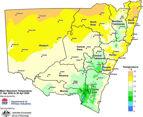 Nsw State Seasonal Update April 2020