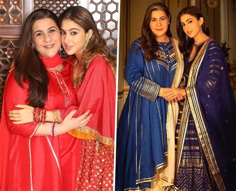 Happy Birthday Amrita Singh These Photos With Sara Ali Khan Prove They Are Mother Daughter