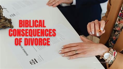 Four Biblical Reasons For Divorce Bible Verses