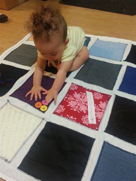 Play mat bag storage bin storage box. DIY Montessori Fabric Sensory Play Mat For a Baby ...
