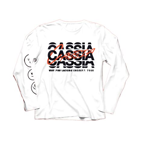 cassia official store cassia why you lacking energy tour longsleeve