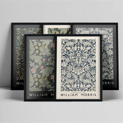 Quadro Decorativo William Morris Arterama
