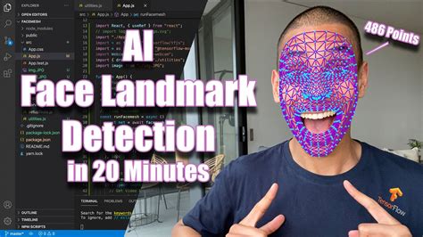 Real Time AI Face Landmark Detection In 20 Minutes With Tensorflow JS