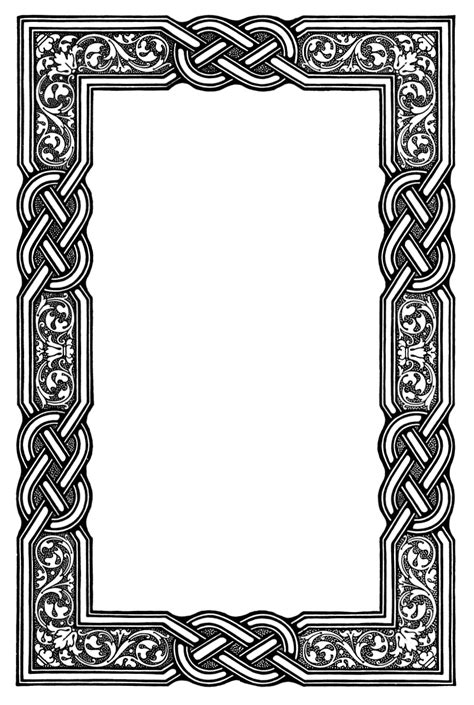Celtic Border Clip Art