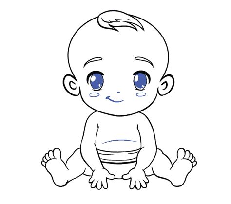 Baby Outline Drawing At Explore Collection Of Baby