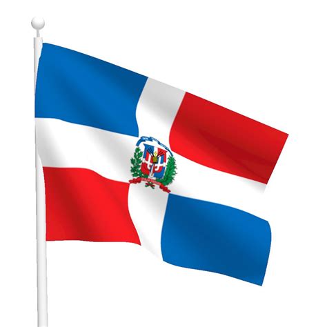 Graafix Flag Of Dominican Republic