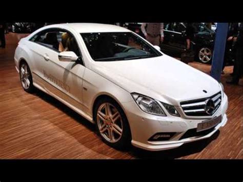 mercedes benz e class coupe 2011 - YouTube
