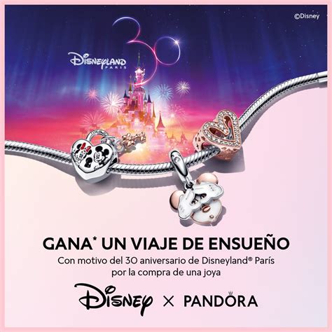 Sorteo Pandora Disneyland Gana 1 De 5 Viajes A Disneyland Paris