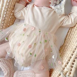 Daisy Tulle Romper Baby Romper Baby Dress Baby Occasion Dress Etsy
