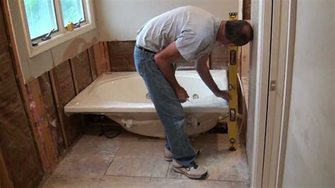 Bob joins dan gerry to install a jetted soaking tub in the master bath. Installing a Whirlpool Jet Tub (Part 1) - YouTube