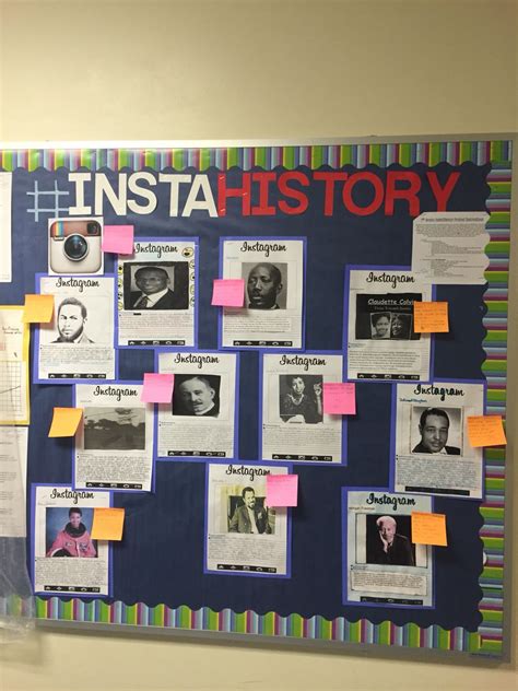 This Is An Instahistory Project I Assigned To My 7th Grade Ela