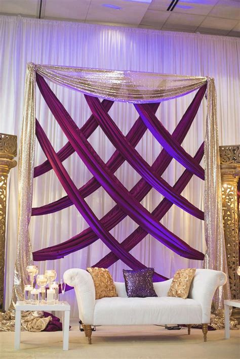 Royal Purple and Gold Indian Wedding | Washington, DC | Purple and gold