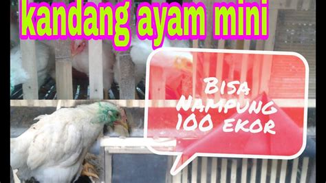 Cara buat map e kad kahwin youtube. CARA BUAT KANDANG AYAM MINI JIKA LOKASI SEMPIT - YouTube