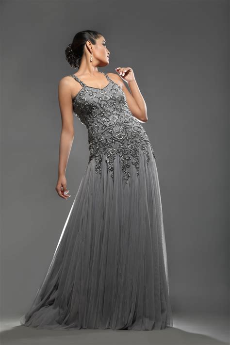 Shop Online Latest Grey Prom Dress 2015 Ad Singh