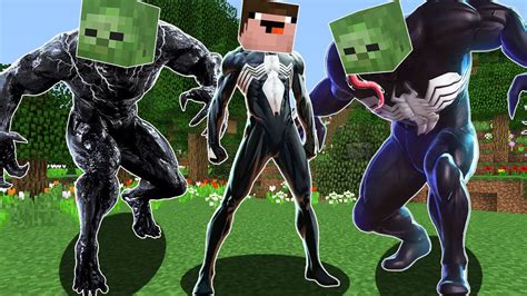 Venom Karakterlerİne DÖnÜŞtÜk Minecraft Youtube