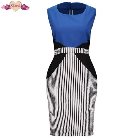new 6xl large size striped patchwork bodycon dress summer women casual fashion pencil dress