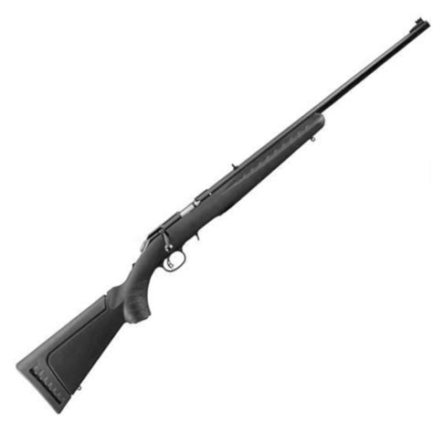 bullseye north ruger american bolt action rimfire rifle 22lr 22 barrel 10 round synthetic