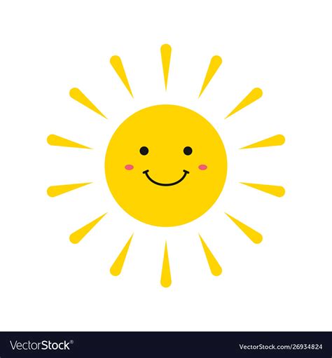 Smiling Sun Svg