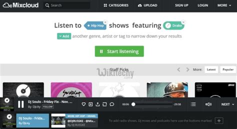 10 Best Music Streaming Sites And Internet Radio Internet Learn In