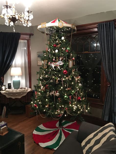 The 2018 Carousel Tree Christmas Tree Christmas Tree Themes Holiday