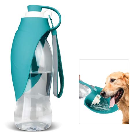 Dog Water Bottle For Walking Pet Water Dispenser Feeder Container