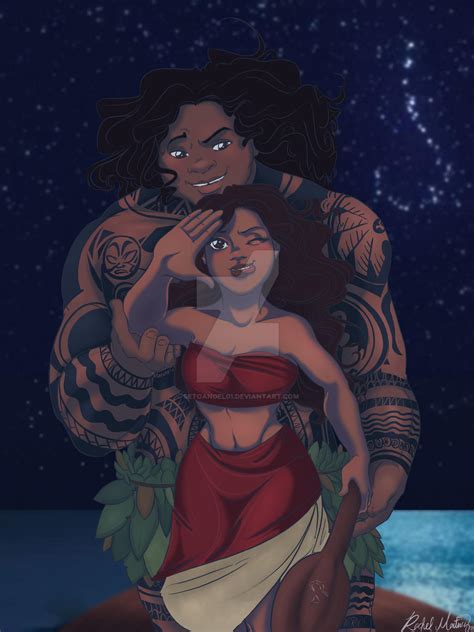 Maui X Moana Wayfinders By Setoangel01 On Deviantart