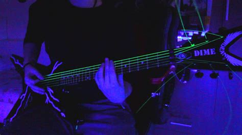 Dr Neon Green Guitar Strings Test Original Riff Youtube