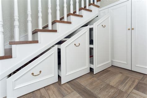 5 Ideas For Staircase Storage Custom Home Group