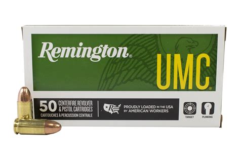 Remington 9mm 124 Gr Fmj 50box Sportsmans Outdoor Superstore
