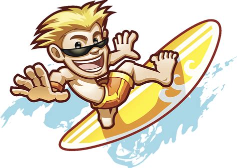 Surfing Clipart Surfer Hawaiian Surfing Illustration Hawaii Png