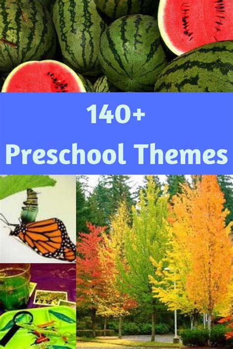 140 Preschool Themes With Over 4000 Activities