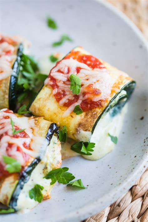 Zucchini Lasagna Rolls Food With Feeling