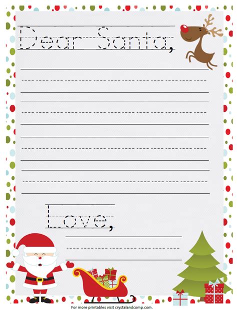 Printable Santa Letter