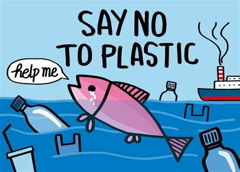 Say No To Plastic Art Print By Madebytigger X Small Save Water