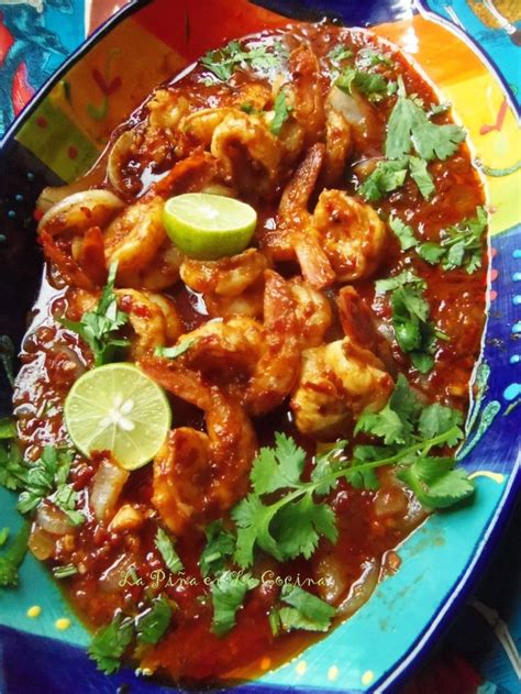 Soak stemmed and seeded guajillo and chile de arbol peppers in hot. Camarones Jalapeños~ "A La Diabla" Prepared Two Ways ...